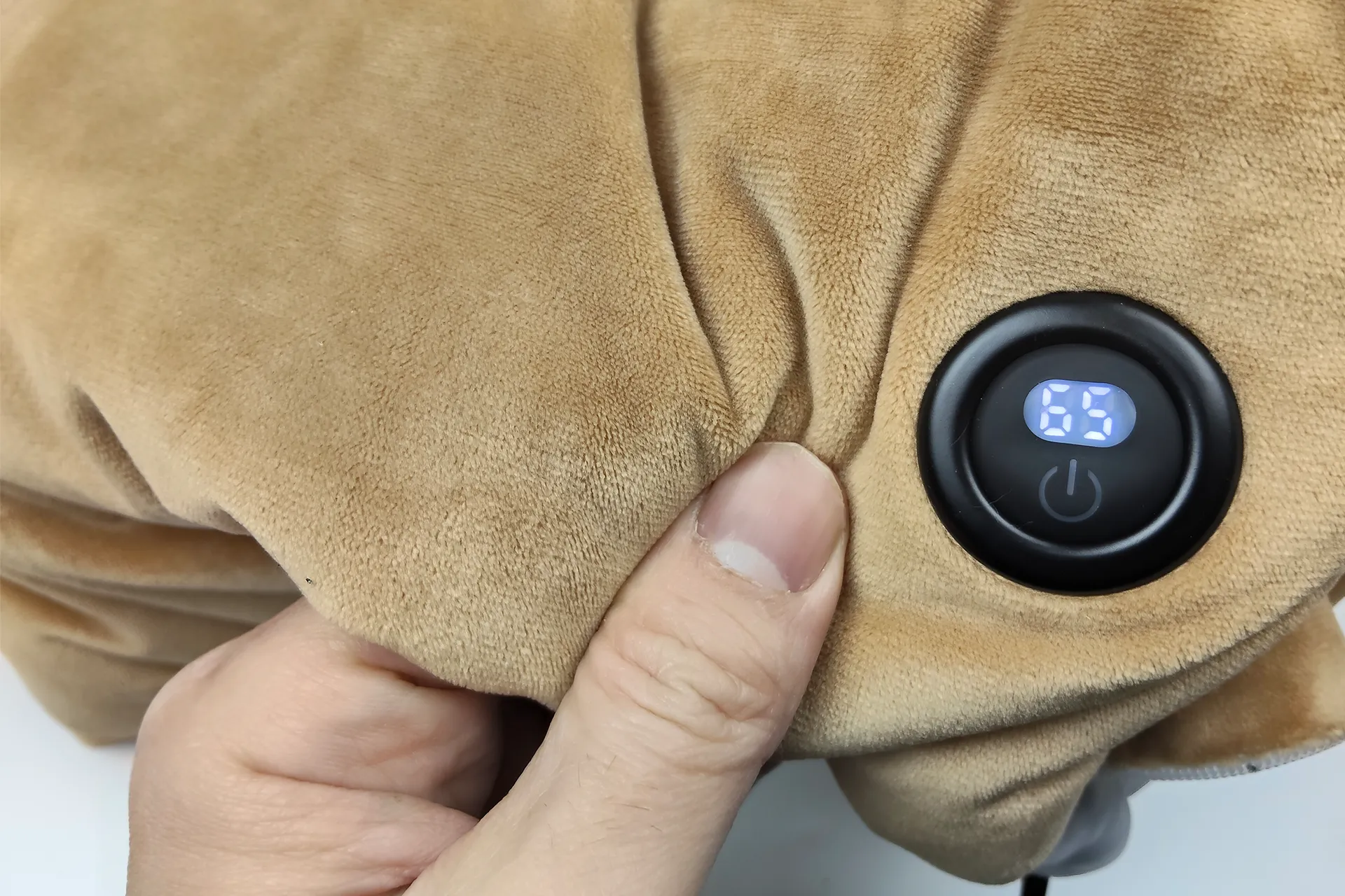 設定出来る温度は45℃、55℃、65℃と三段階です。